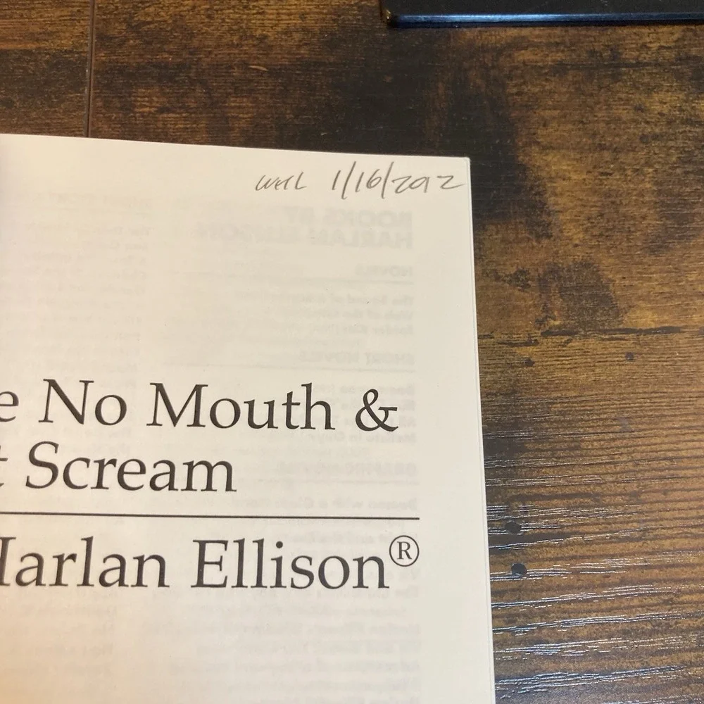 I Have No Mouth &‎ I Must Scream PB Harlan Ellison 2009 Edgeworks Abbey E-Reads
